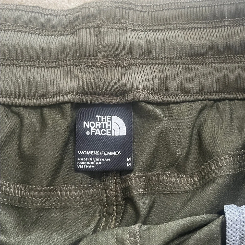 The North Face womens Dark Green Athletic Shorts